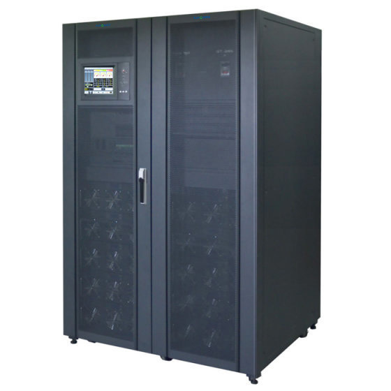 Modular online UPS cabinet of the type ONEAC Kenya installs in data centres