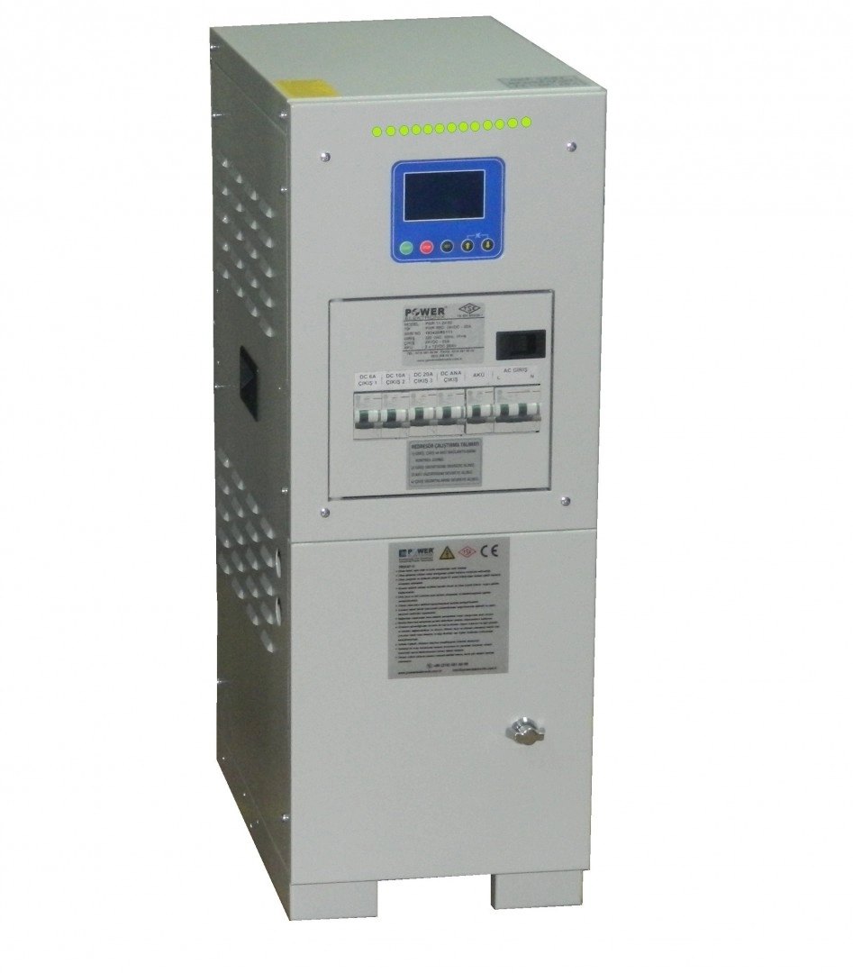 PWR11 Model 220-230VAC / 24VDC 25A Battery Charger