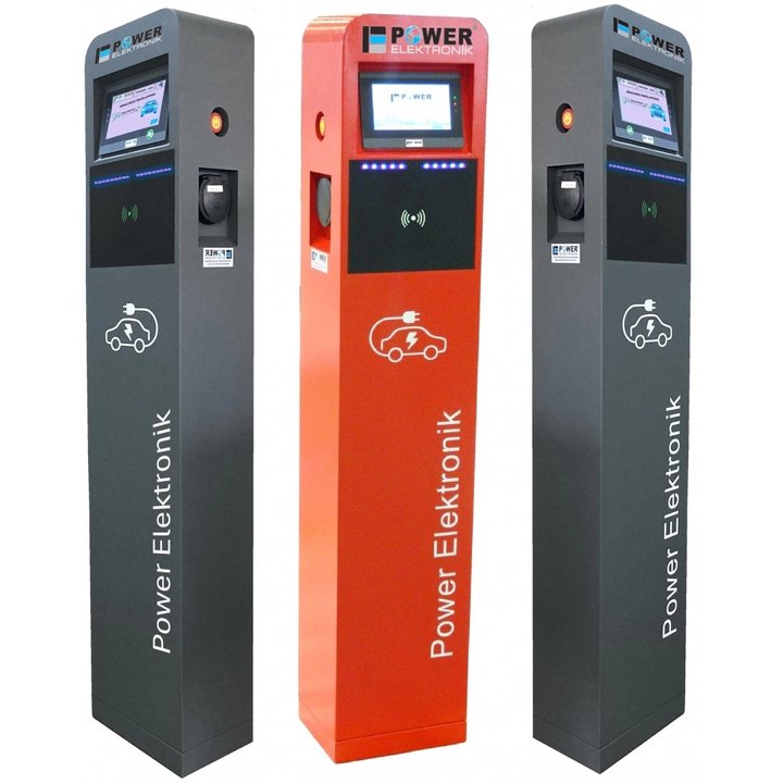 PWR33 Commercial DUO -EVS-2x22 kW EV Chargers